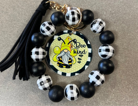 Bee Kind -  Handmade Keychain