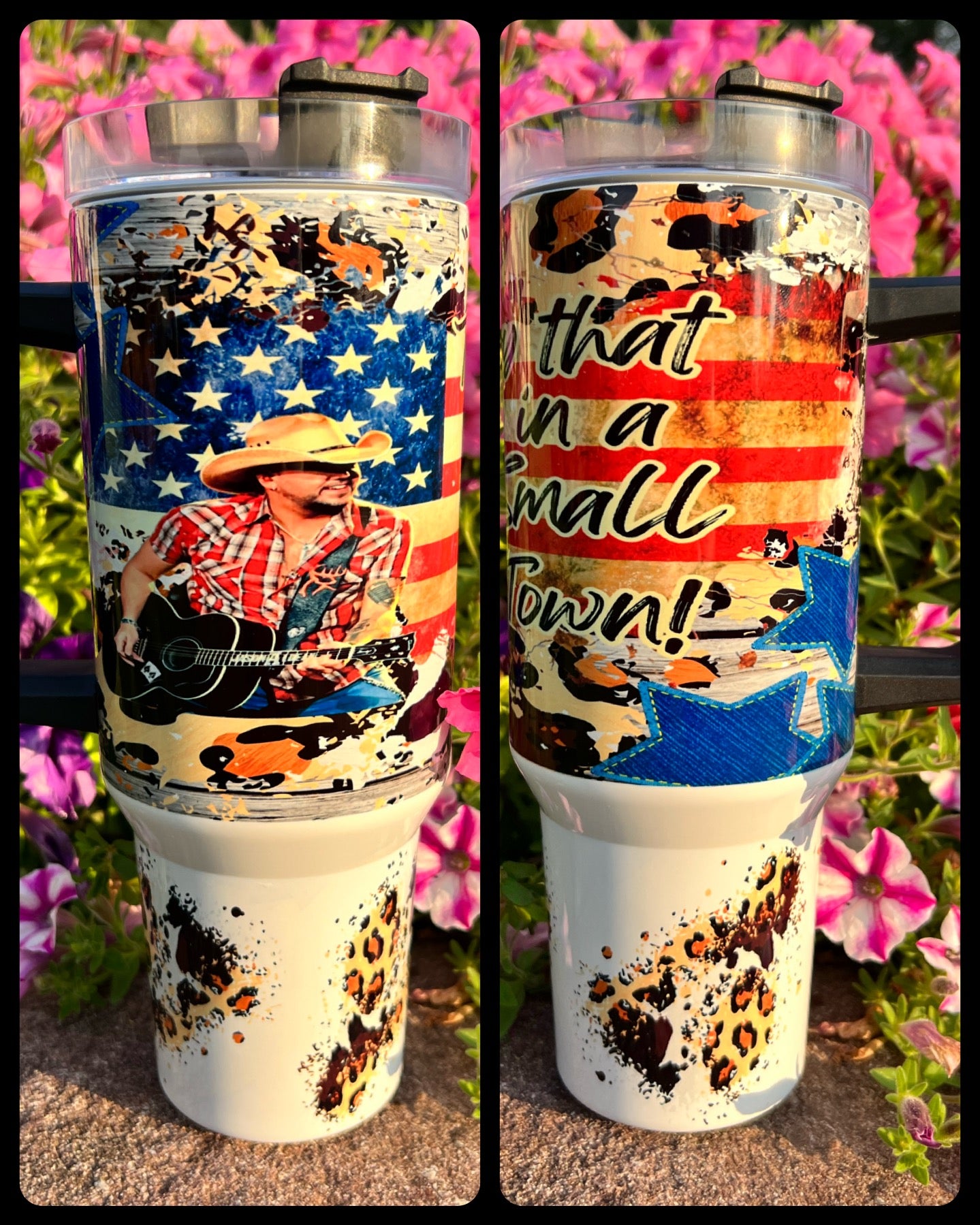 Jason Aldean - Handmade Tumbler 40 oz