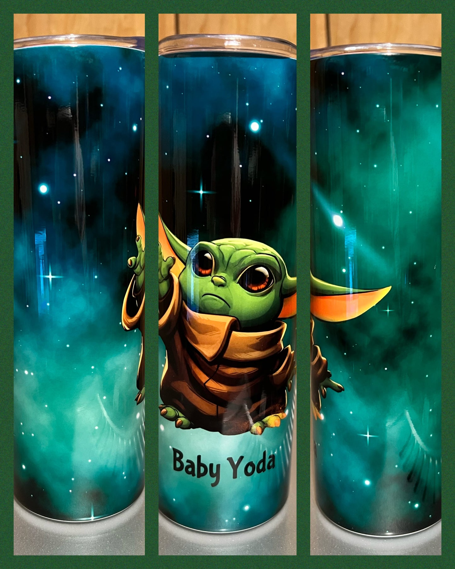 Baby Yoda - Handmade Tumbler – JustBeeYouCreations