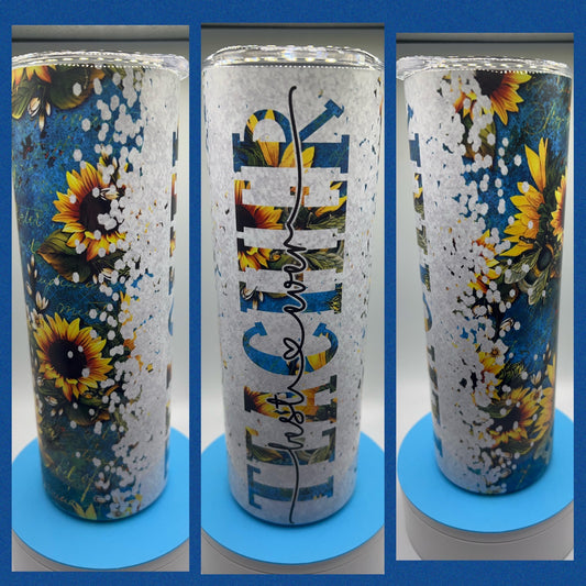 Best Ever Teacher- Handmade Tumbler