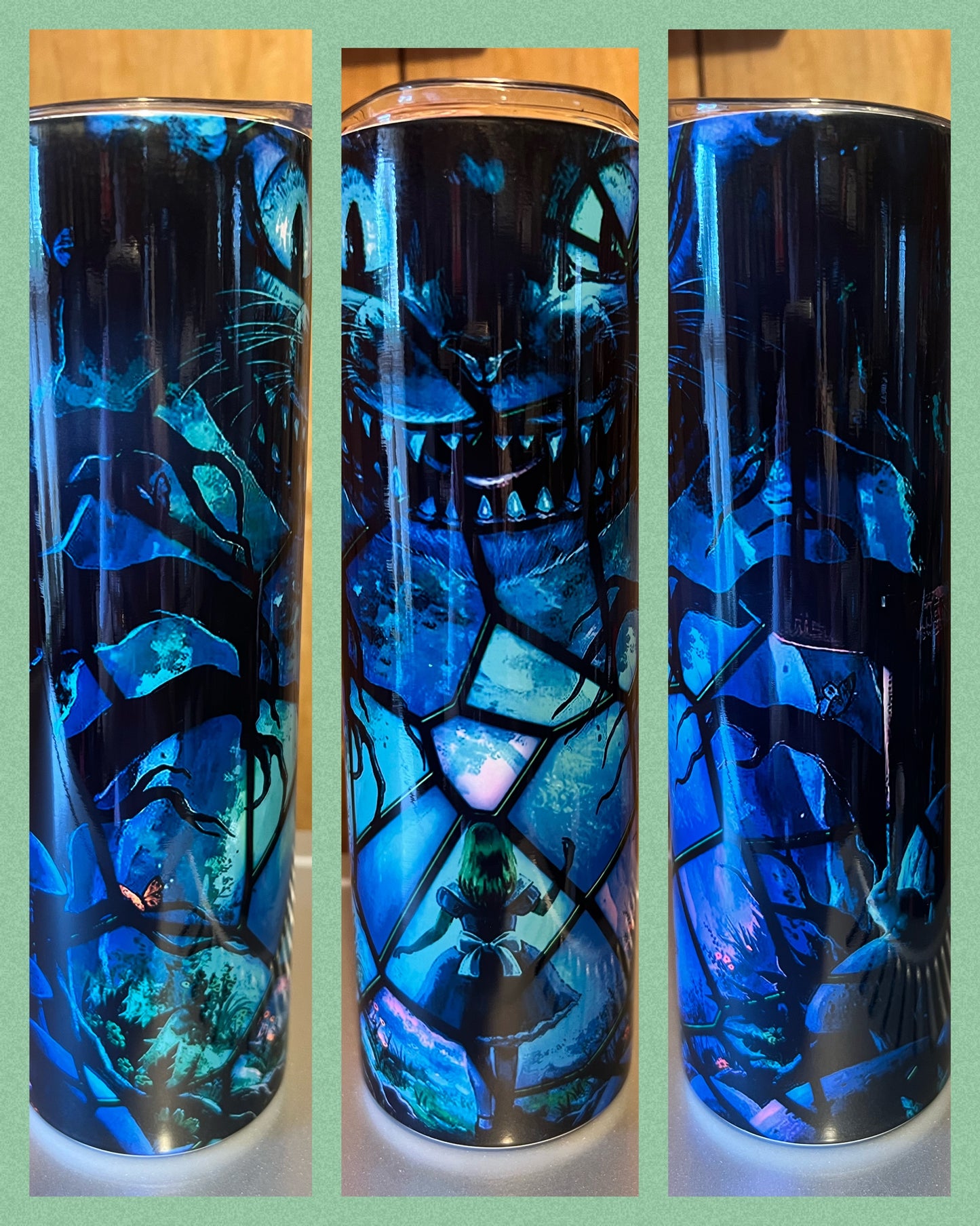 Cheshire the Cat - Handmade Tumbler