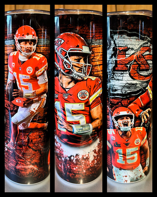 KC Chiefs - Handmade Tumbler