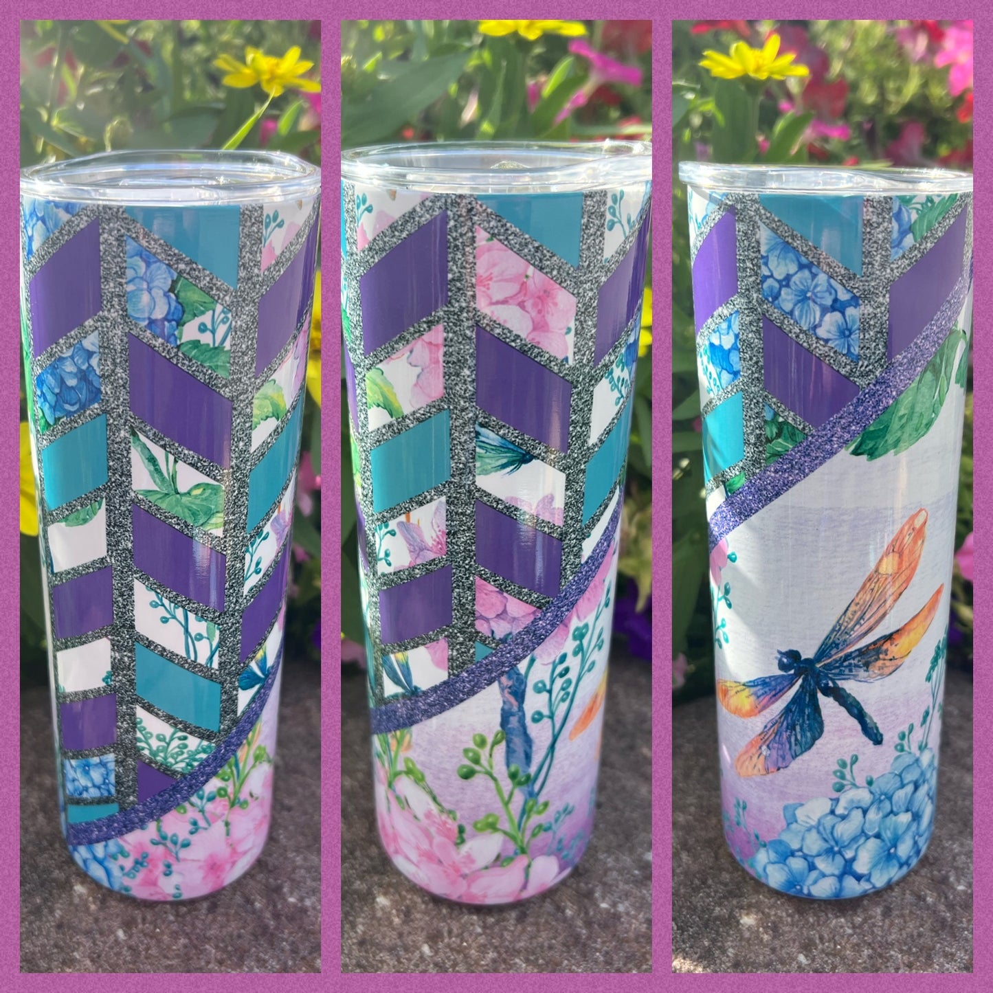 Dragonfly- Handmade Tumbler