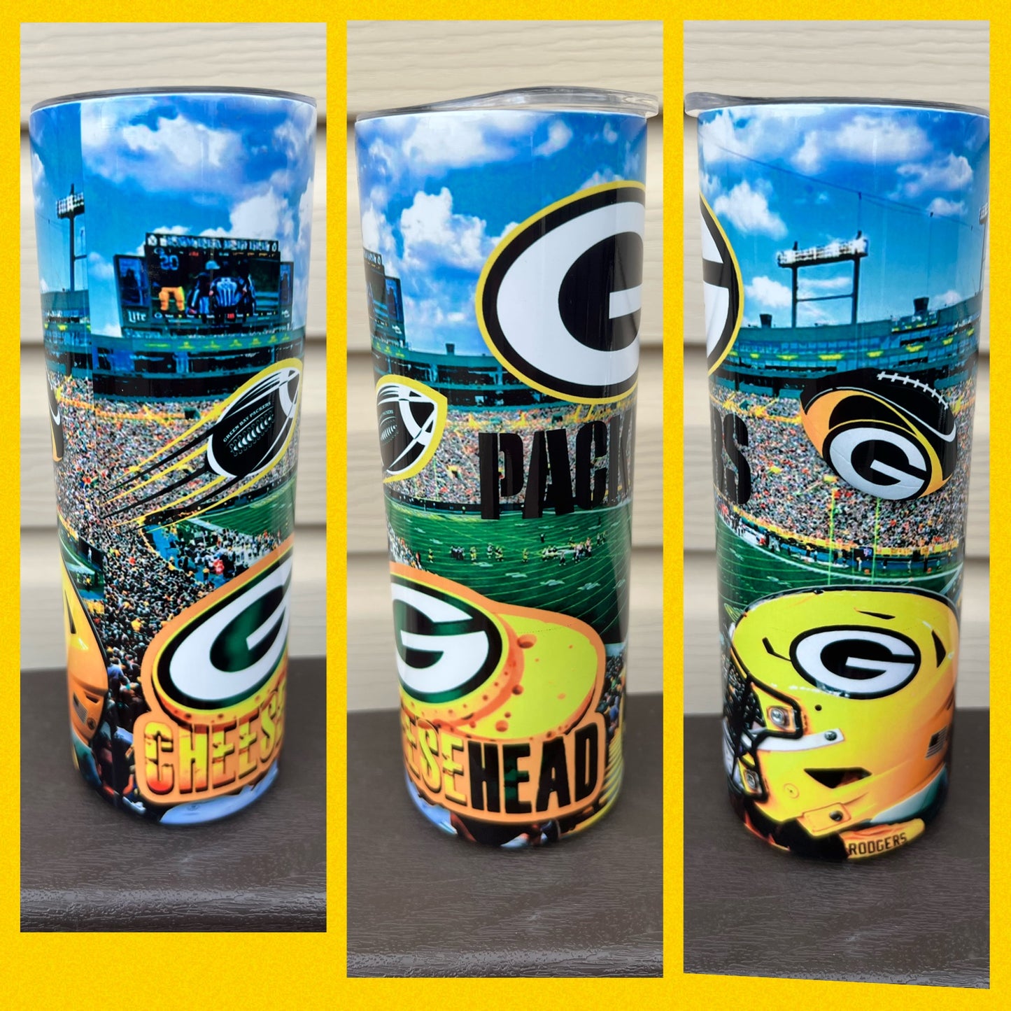 Packers - Handmade Tumbler