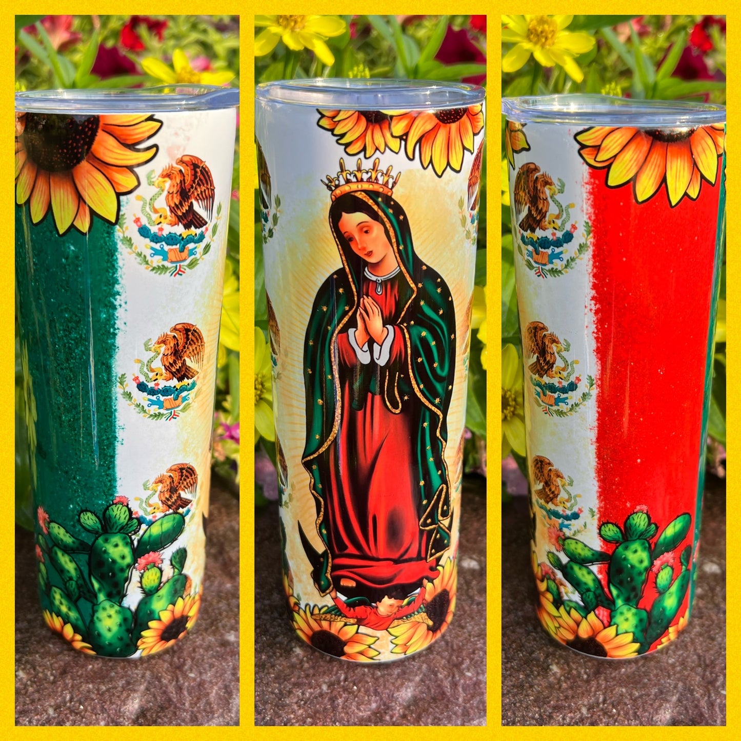 Guadalupe Blessings - Handmade Tumbler