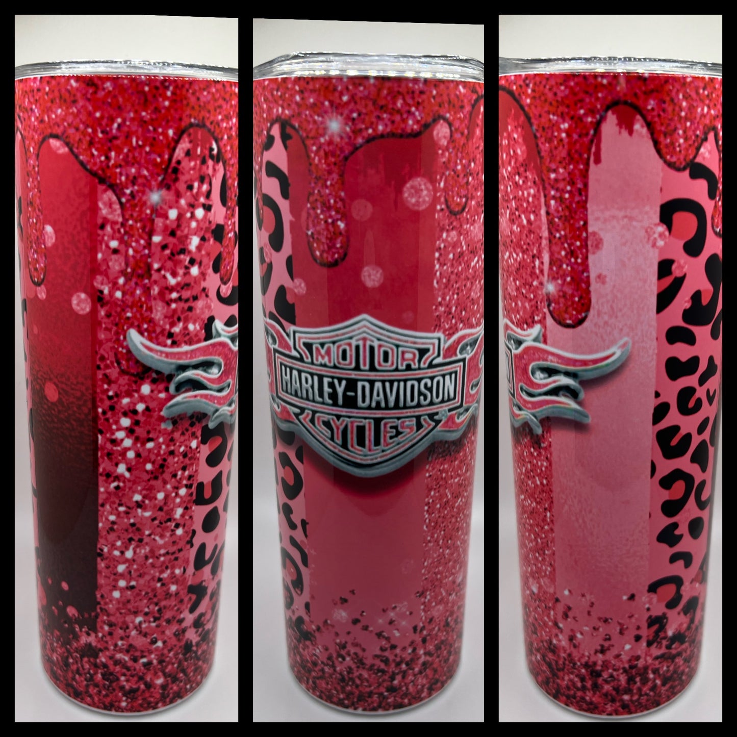 HD Girl Who Loves Pink- Handmade Tumbler