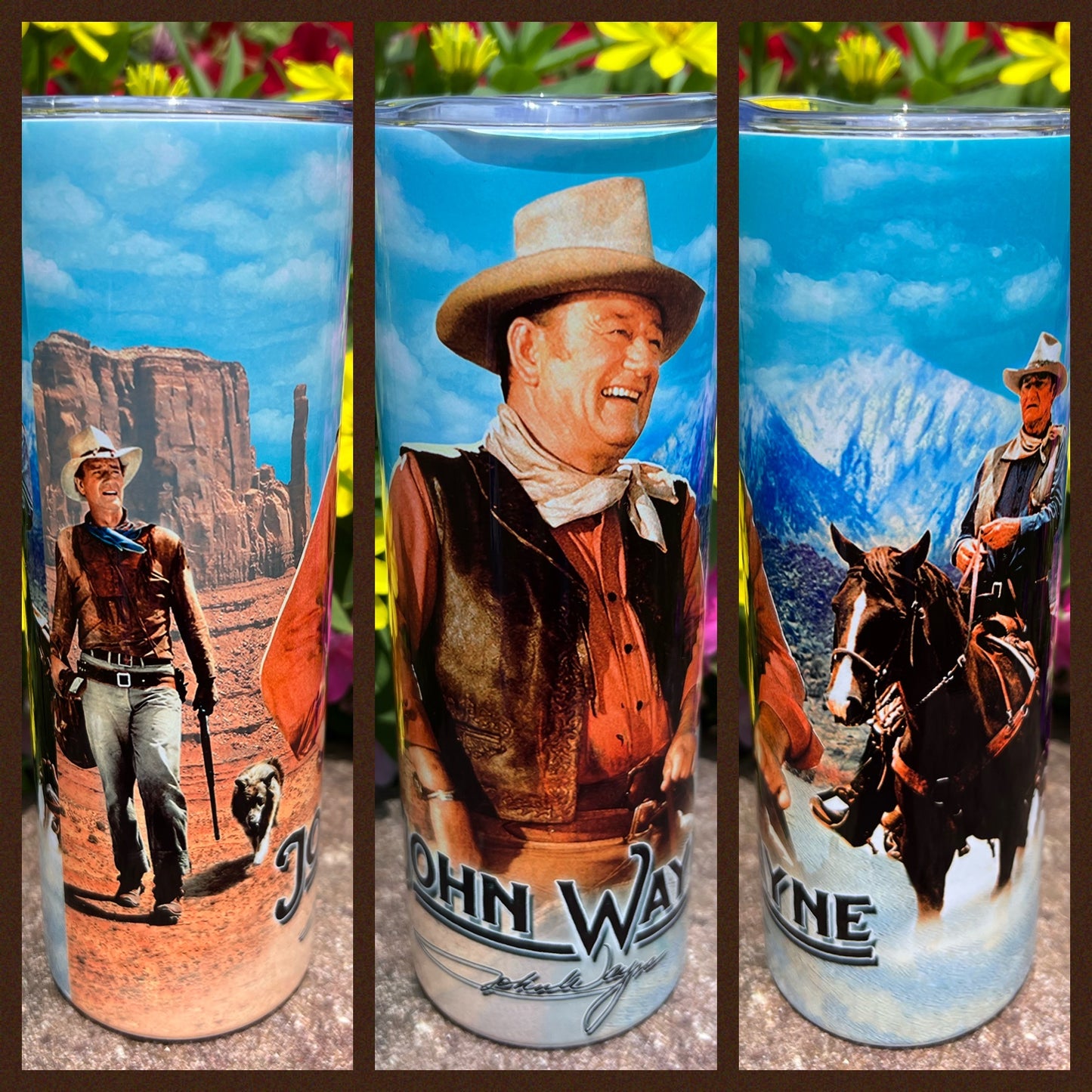 John Wayne - Handmade Tumbler