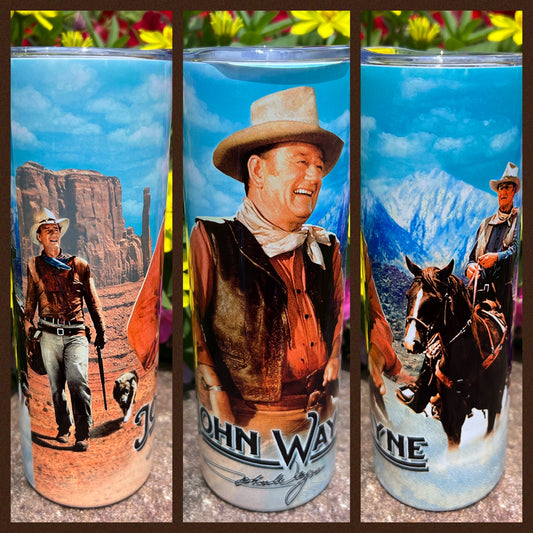 John Wayne - Handmade Tumbler