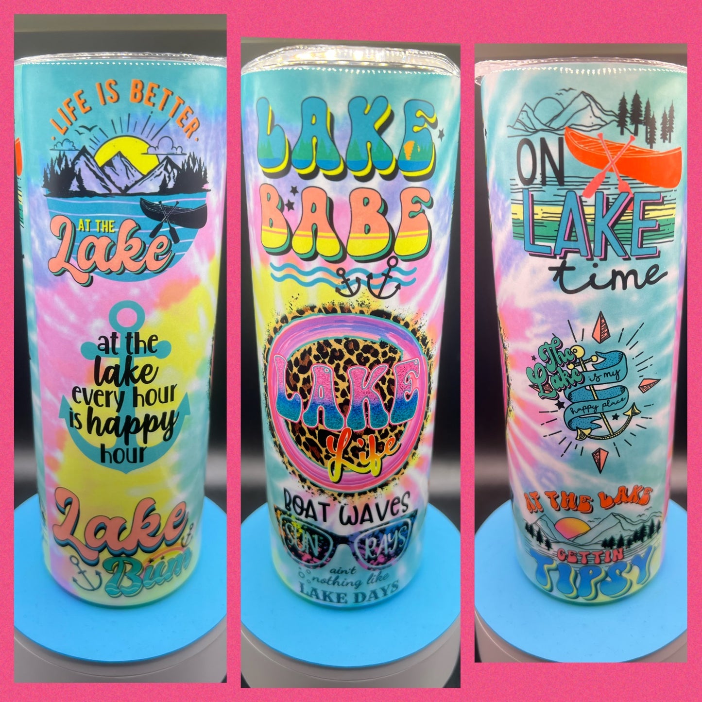 Lake Life - Handmade Tumbler