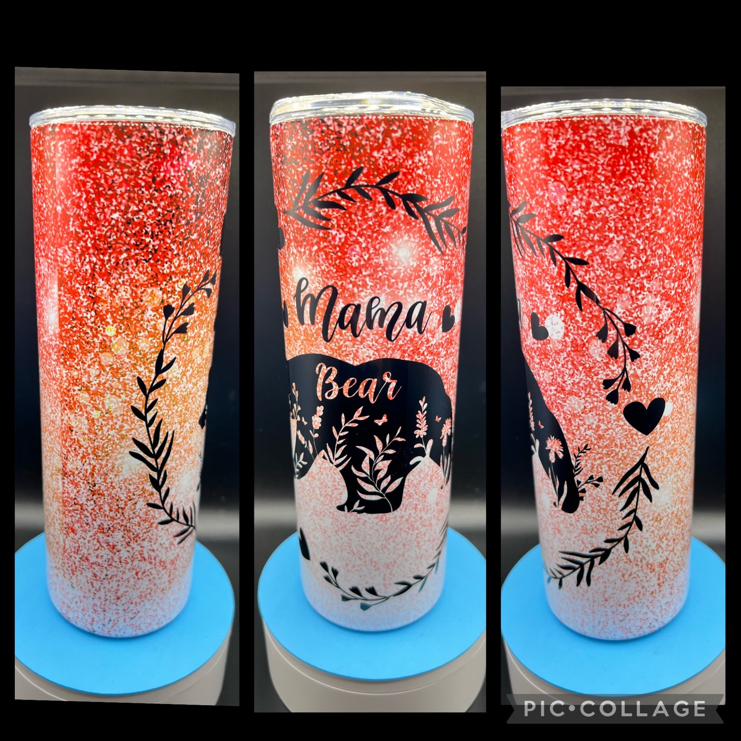 Mama Bear - Handmade Tumbler