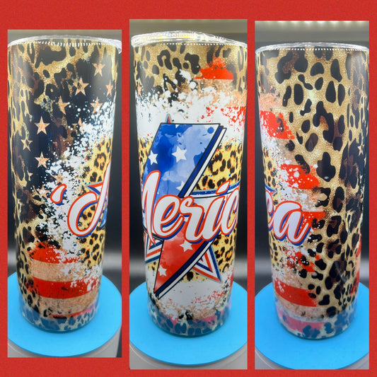 'Merica - Handmade Tumbler