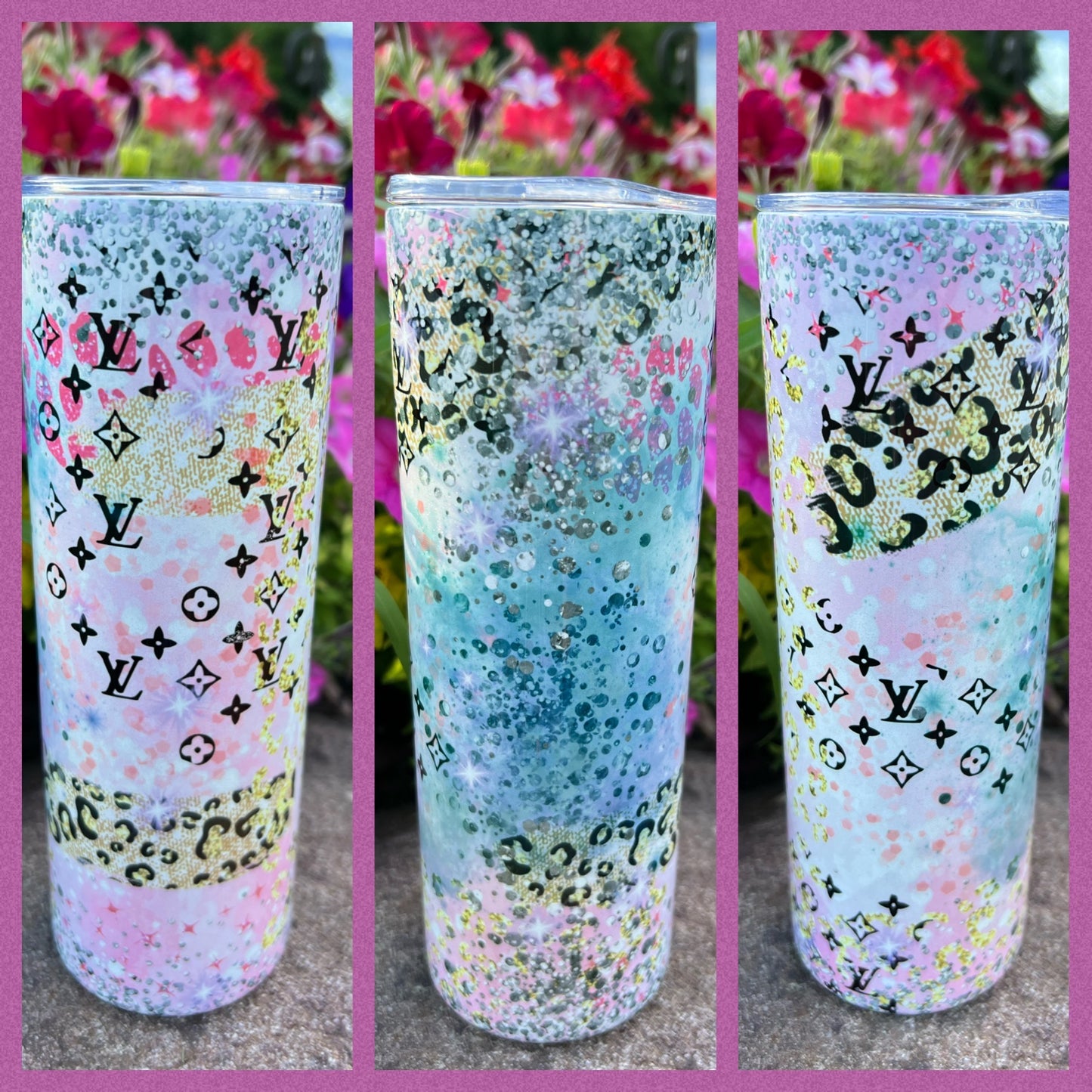 Pastel LV - Handmade Tumbler