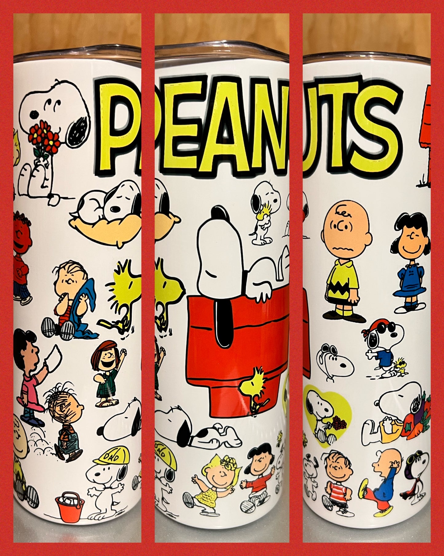 Peanuts - Handmade Tumbler