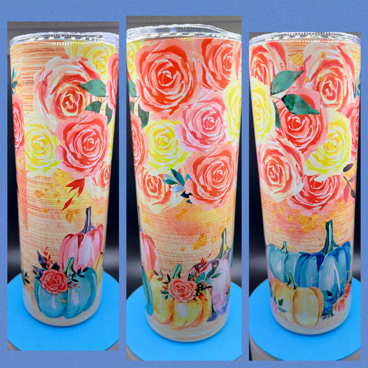 Pumpkin Pastel  - Handmade Tumbler