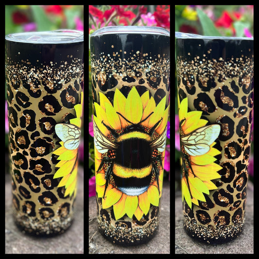 Queen Bee- Handmade Tumbler