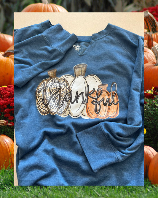 Thankful Pumpkins - T-Shirt