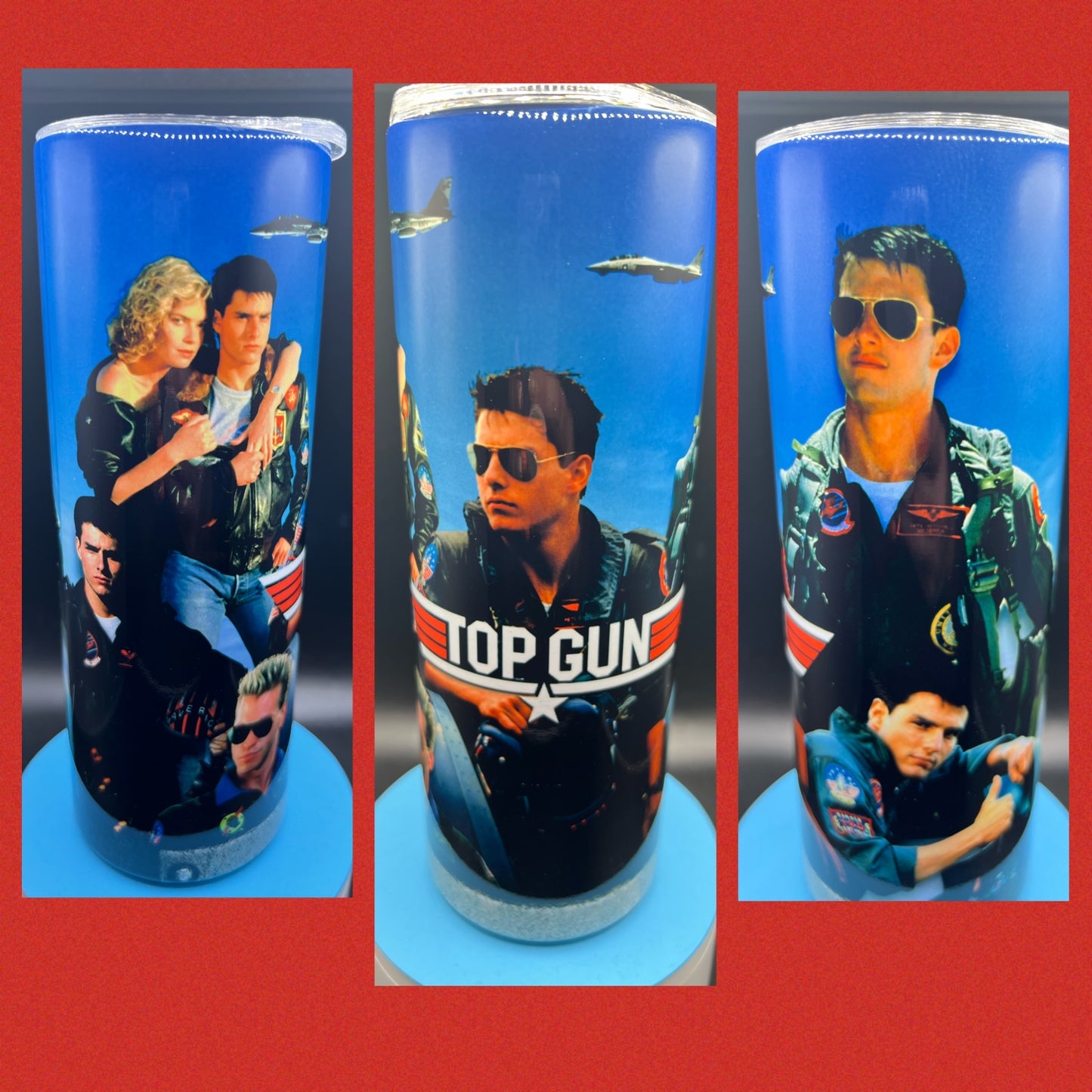 Top Gun - Handmade Tumbler